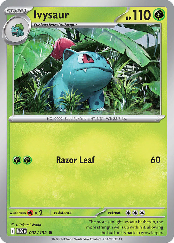 Mega Evolution 002 Ivysaur