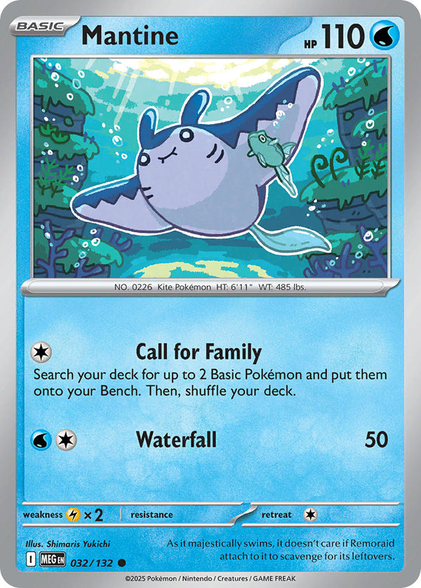 Mega Evolution 032 Mantine