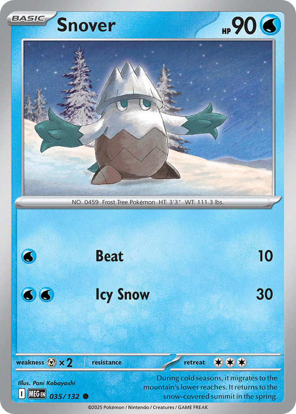 Mega Evolution 035 Snover