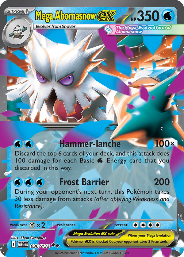 Mega Evolution 036 Mega Abomasnow ex