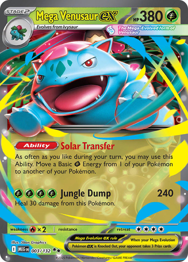 Mega Evolution 003 Mega Venusaur ex