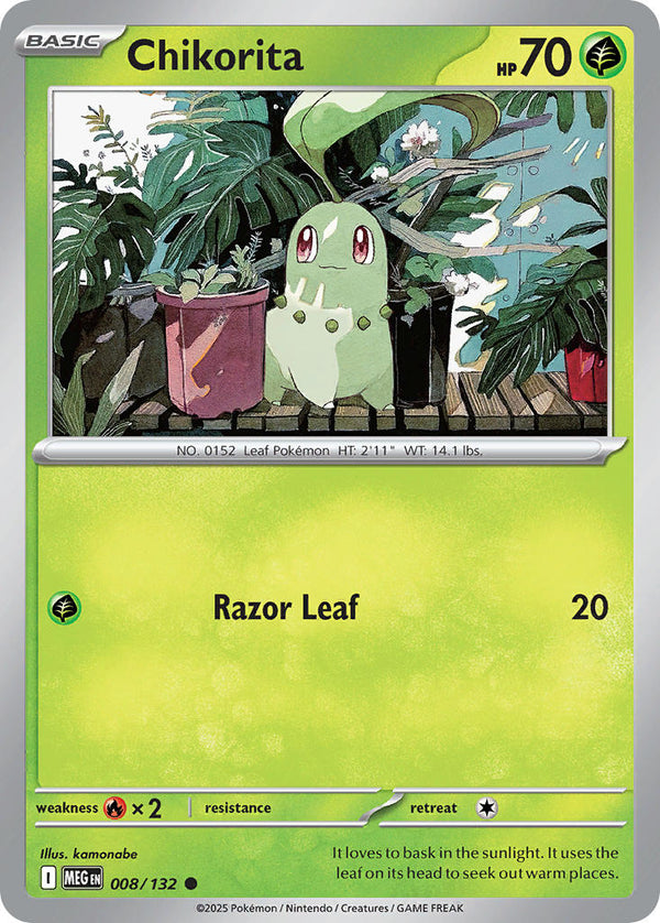 Mega Evolution 008 Chikorita