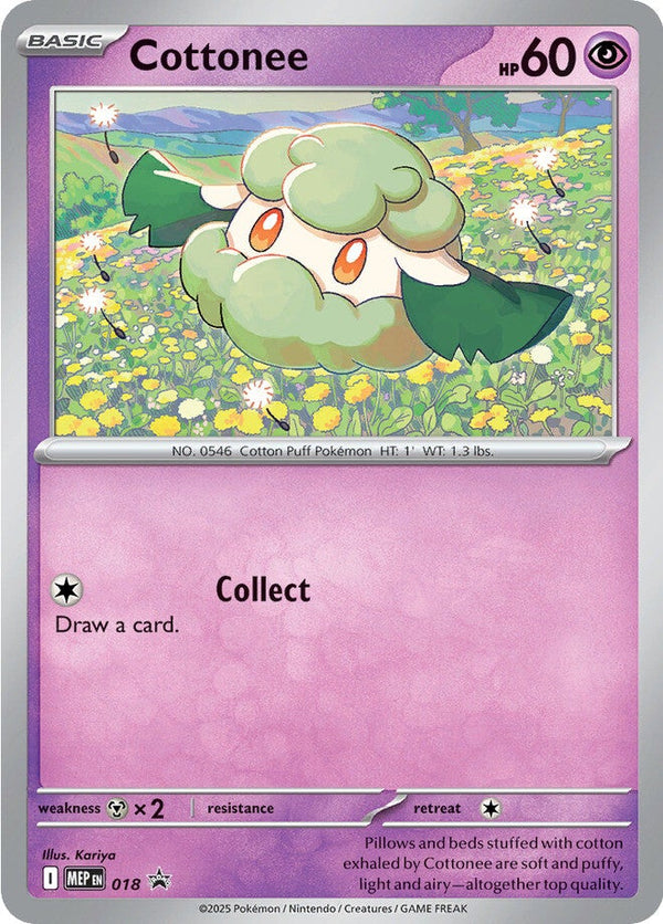 Mega Evolution Black Star Promos 018 Cottonee