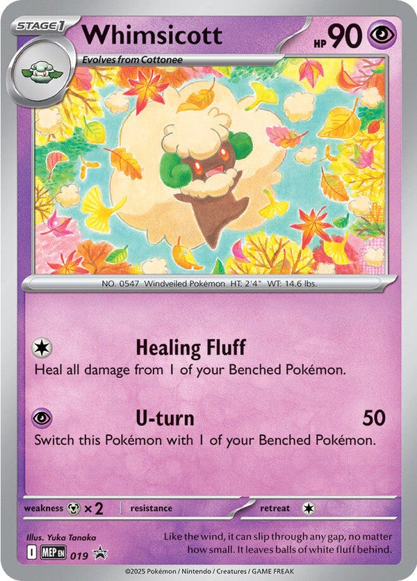 Mega Evolution Black Star Promos 019 Whimsicott