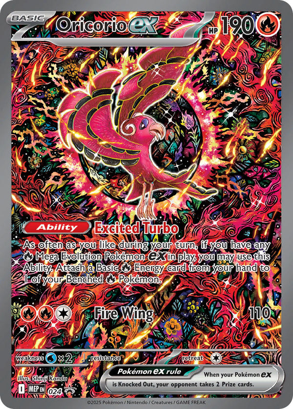 Mega Evolution Black Star Promos 024 Oricorio ex