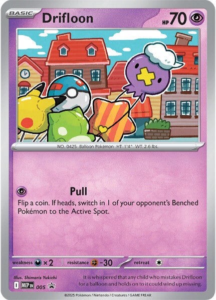Mega Evolution Black Star Promos 005 Drifloon