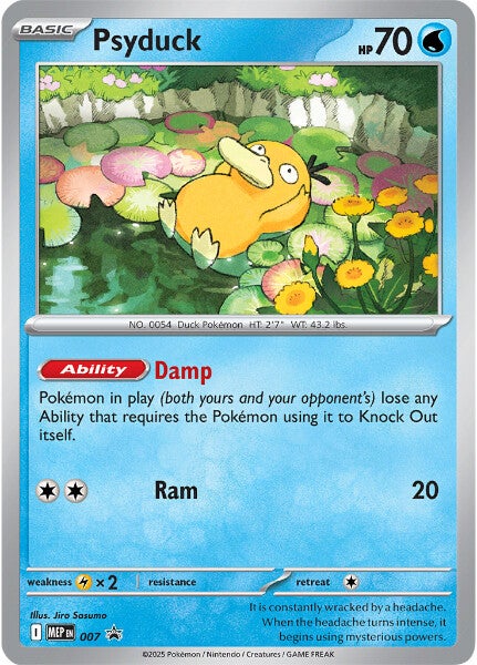 Mega Evolution Black Star Promos 007 Psyduck