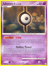 Mysterious Treasures 037 Unown [I]