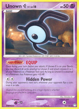 Mysterious Treasures 065 Unown [E]