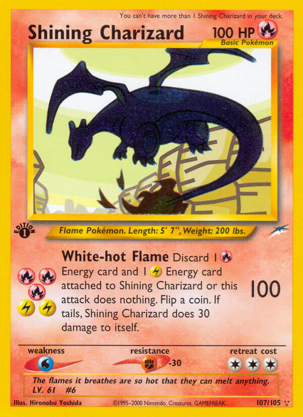 Neo Destiny 107 Shining Charizard