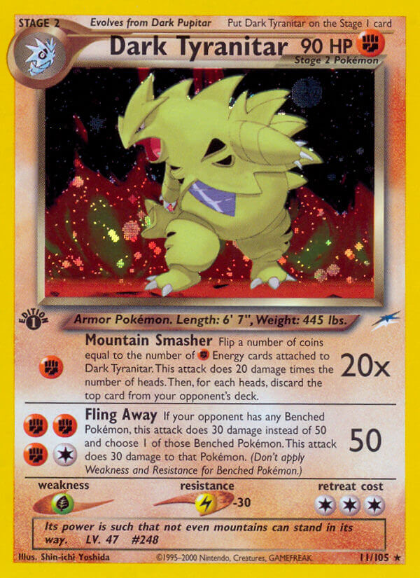 Neo Destiny 011 Dark Tyranitar