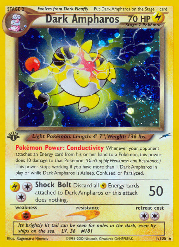 Neo Destiny 001 Dark Ampharos