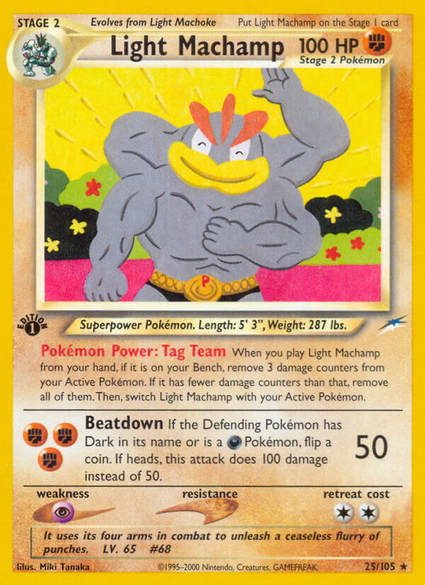 Neo Destiny 025 Light Machamp