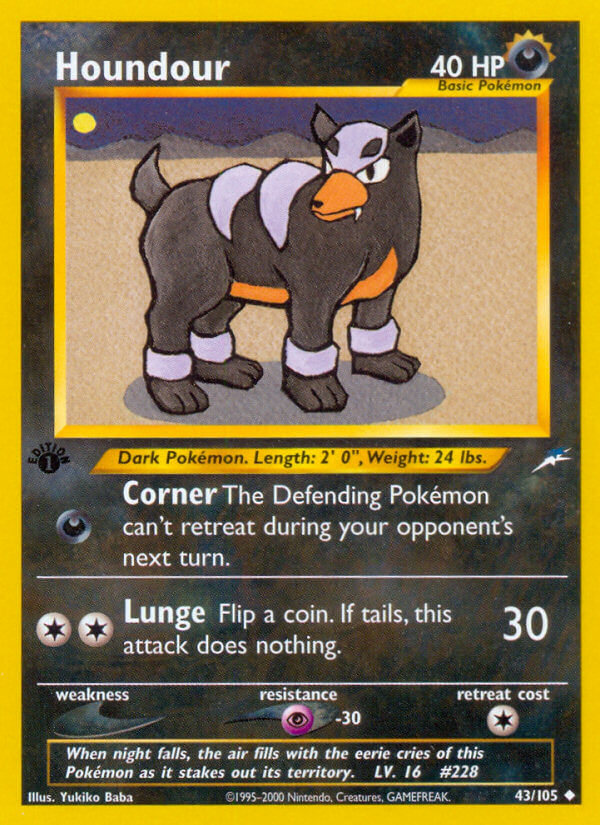 Neo Destiny 043 Houndour