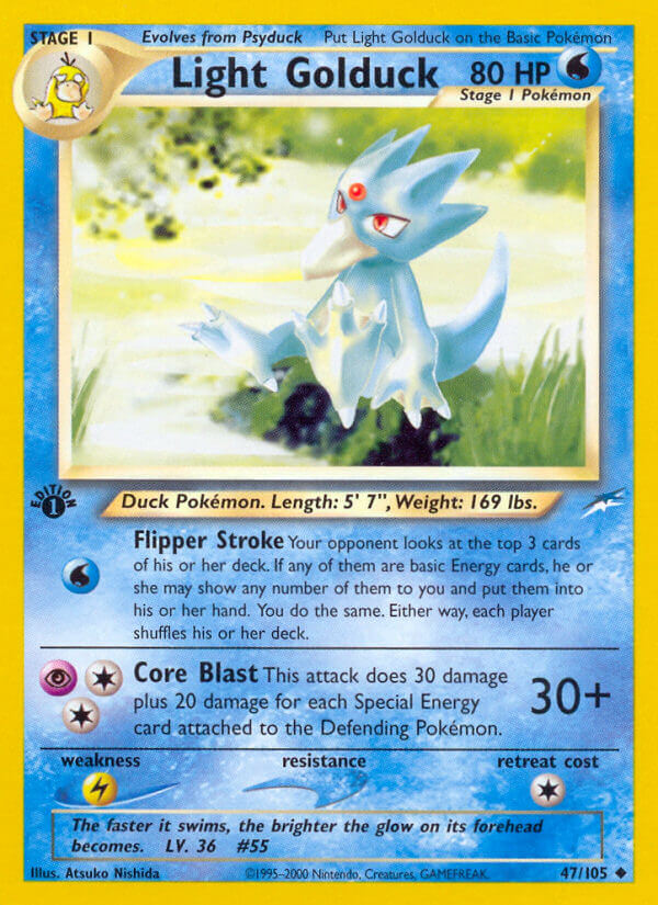 Neo Destiny 047 Light Golduck