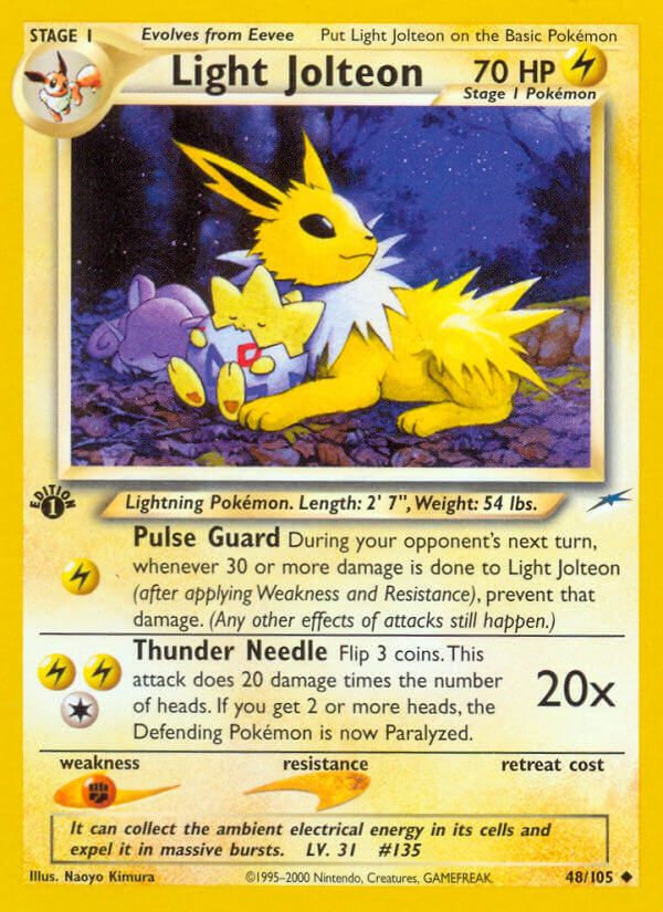 Neo Destiny 048 Light Jolteon