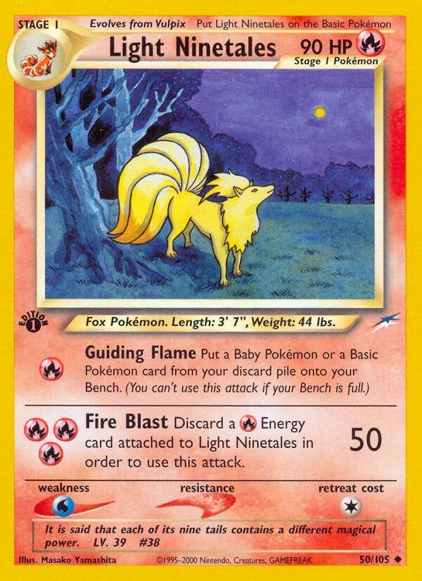 Neo Destiny 050 Light Ninetales