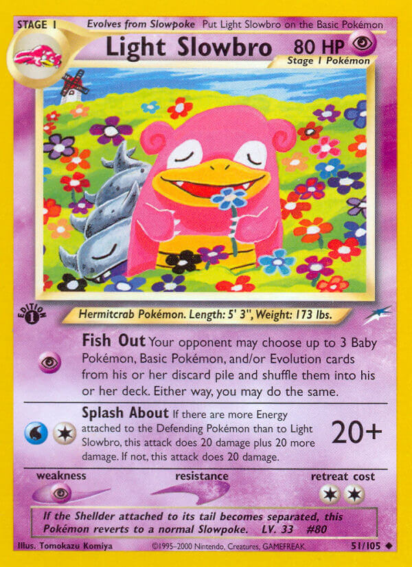 Neo Destiny 051 Light Slowbro