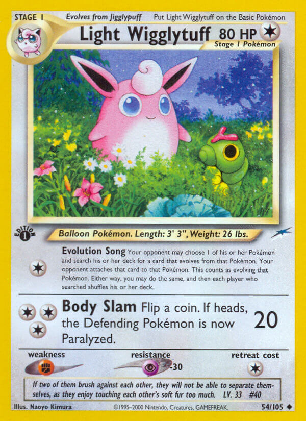 Neo Destiny 054 Light Wigglytuff