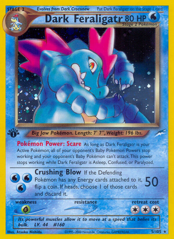 Neo Destiny 005 Dark Feraligatr