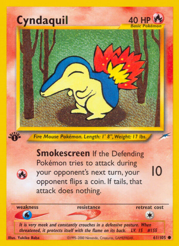 Neo Destiny 061 Cyndaquil