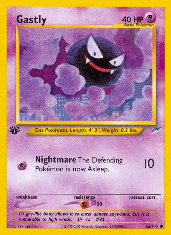 Neo Destiny 065 Gastly