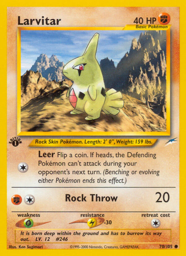 Neo Destiny 070 Larvitar