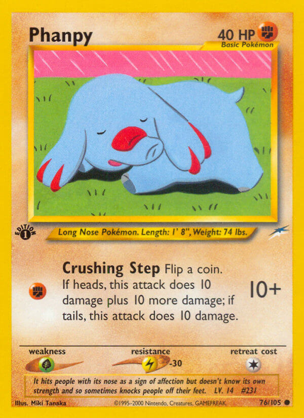 Neo Destiny 076 Phanpy