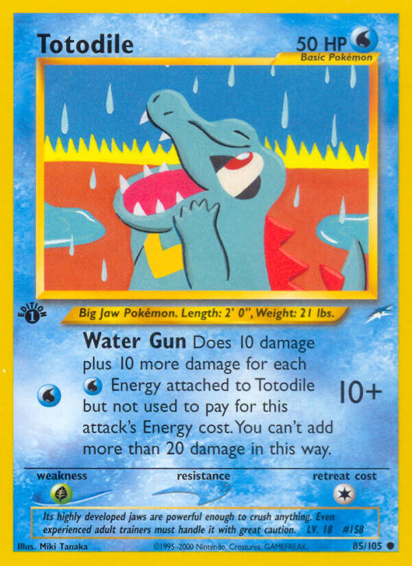 Neo Destiny 085 Totodile