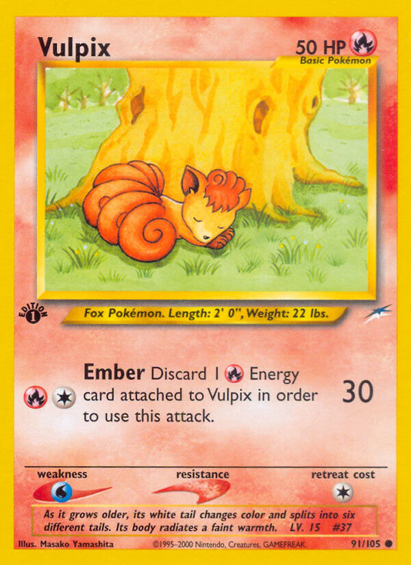 Neo Destiny 091 Vulpix