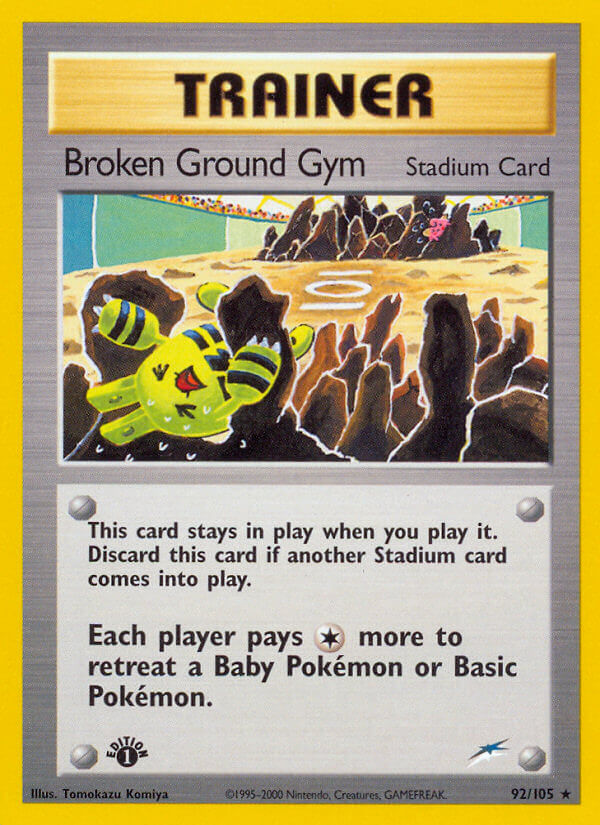 Neo Destiny 092 Broken Ground Gym