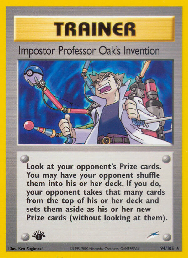 Neo Destiny 094 Impostor Professor Oak's Invention