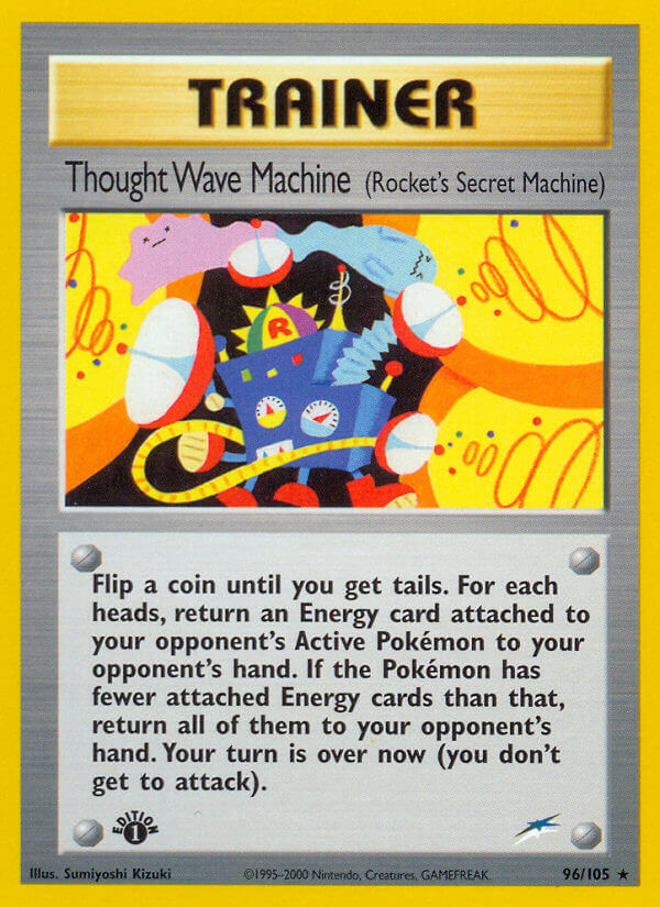 Neo Destiny 096 Thought Wave Machine (Rocket's Secret Machine)