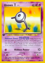 Neo Revelation 040 Unown [Y]