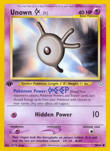 Neo Revelation 058 Unown [K]