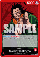 500 Years in the Future OP07-001 Monkey.D.Dragon (001)