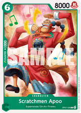 500 Years in the Future OP07-028 Scratchmen Apoo