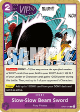 500 Years in the Future OP07-076 Slow-Slow Beam Sword
