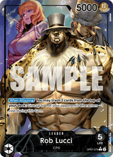 500 Years in the Future OP07-079 Rob Lucci (079) (Parallel)