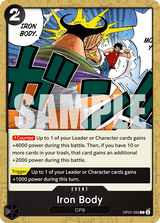 500 Years in the Future OP07-095 Iron Body