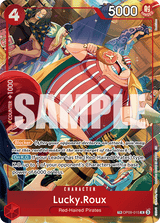 A Fist of Divine Speed OP09-015 Lucky.Roux (TR)