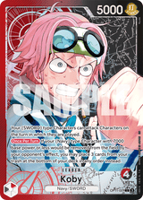 A Fist of Divine Speed OP11-001 Koby (001) (Alternate Art)