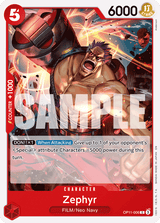 A Fist of Divine Speed OP11-006 Zephyr