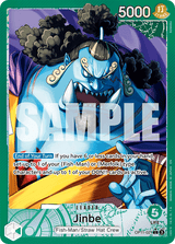 A Fist of Divine Speed OP11-021 Jinbe (021) (Alternate Art)