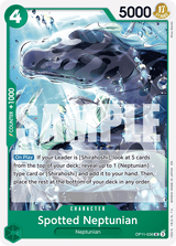 A Fist of Divine Speed OP11-036 Spotted Neptunian