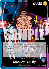 A Fist of Divine Speed OP11-040 Monkey.D.Luffy (040)