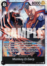 A Fist of Divine Speed OP11-095 Monkey.D.Garp