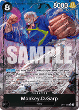 A Fist of Divine Speed OP11-095 Monkey.D.Garp (Alternate Art)
