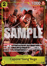 A Fist of Divine Speed OP11-101 Capone"Gang"Bege (101) (Alternate Art)