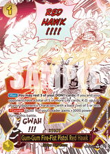 A Fist of Divine Speed OP11-114 Gum-Gum Fire-Fist Pistol Red Hawk (Alternate Art)
